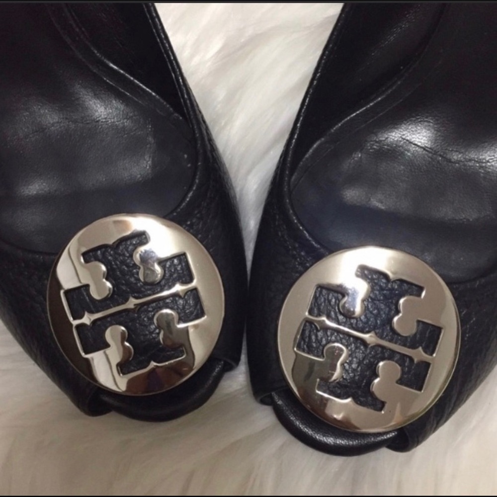 Tory Burch Sally 2 Peep Toe Wedge